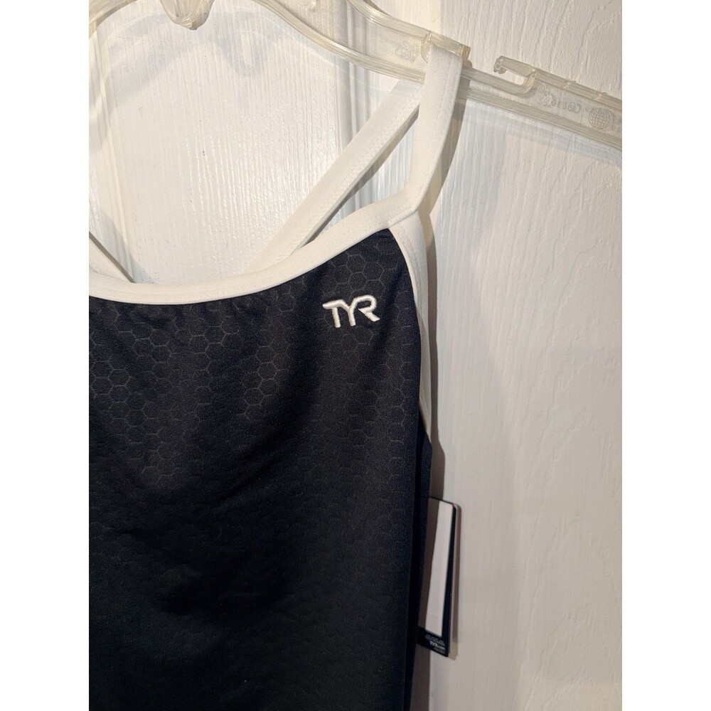 TYR Hexa Diamondfit One Piece Swimsuit Womens Sz M 32 Performance Training New - Picture 2 of 11